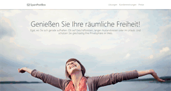 Desktop Screenshot of postfachmieten.com