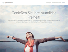 Tablet Screenshot of postfachmieten.com
